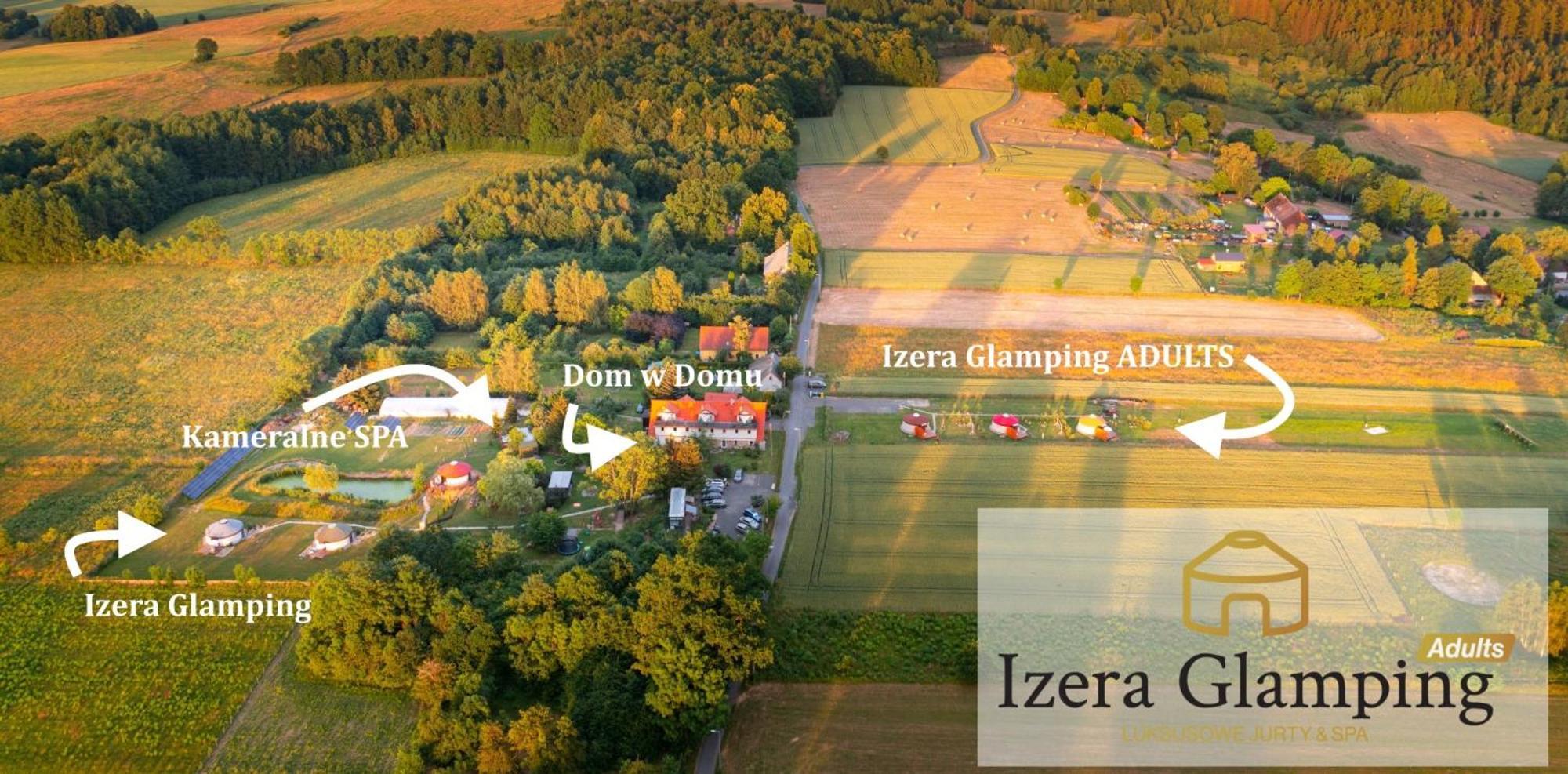 Dom W Domu - Izera Glamping Bed & Breakfast Gajowka  Eksteriør bilde